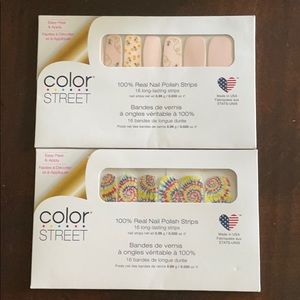 2 color street packs brand new!